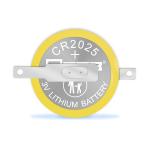 Li-MnO2 Coin Battery With Solder Tabs,Temperature -20℃ ~ +70℃
